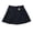 Navy, variant on GobdXE Waist Crest Embroidery Permanent Pleated Skort Built In Anti Exposure Lining Back To School Uniform Bottom for Girls 5-6 Years,Navy