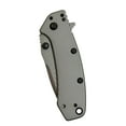 thumbnail image 6 of Kershaw Cryo (1555TI), 2.75” 8Cr13MoV Stainless Steel Blade, Stainless Steel Handle, Titanium Carbo-Nitride Coating, SpeedSafe Assisted Opening, Frame Lock, 4-Position Deep-Carry Pocket Clip, 4.1 OZ., 6 of 9