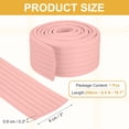 thumbnail image 2 of Uxcell Bunk Bed Ladder Pad, (6.5ft, Pink), Self-Adhesive Bunk Bed Step Foam Padding Soft Extra-Wide Edge Protector Traction Treads, Suit for - Stair Steps/Bedroom/Kitchen, 2 of 7