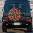 thumbnail image 5 of Kll Tomatoes Tire Cover,Universal Wheel Tire Cover For Trailer, Rv, Suv, Truck,Camper And Many Vehicle,(17 Inch), 5 of 8