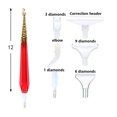 thumbnail image 4 of Cuadros Decorativos DIY Diamond Point Drill Pen Craft Set Resina con 6 cabezales de pluma de repuesto (2) DQrwqpou Nuevos Originales, 4 of 9