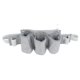 thumbnail image 1 of Cinturón de herramientas de jardín Bolsa de herramientas de jardinería de tela Oxford impermeable para acampar en familia Bolsa de cintura específica para trabajadores de limpieza (gris), 1 of 5