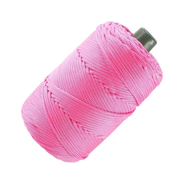 Ounissouiy Hilo De Ganchillo Hipoalergénico Transpirable No Tóxico Y Agradable Para La Piel Para Hacer Sombreros Y Bolsos 17 Rosa Brillante Type3 NO3