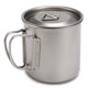 thumbnail image 4 of Taza ultraligera de titanio para exteriores taza portátil para acampar Picnic taza de agua, 4 of 8
