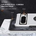 thumbnail image 7 of for Google Pixel 8 Case with Ring Stand, 360° Rotatable Ring Holder Magnetic Kickstand, 2-Layer Heavy Duty Shockproof Rugged Hybrid Hard PC Soft Rubber Case for Google Pixel 8, Silver, 7 of 7