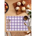 thumbnail image 5 of Placemats Set of 4, Placemats for Dining Table, Place Mats for Kitchen Tabletop, Waterproof Wipeable Dining Table Mats Set, 5 of 9
