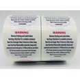 thumbnail image 2 of 500 1.5" Round Candle Stickers Wick Burning Direction Warning Labels (One Roll), 2 of 6