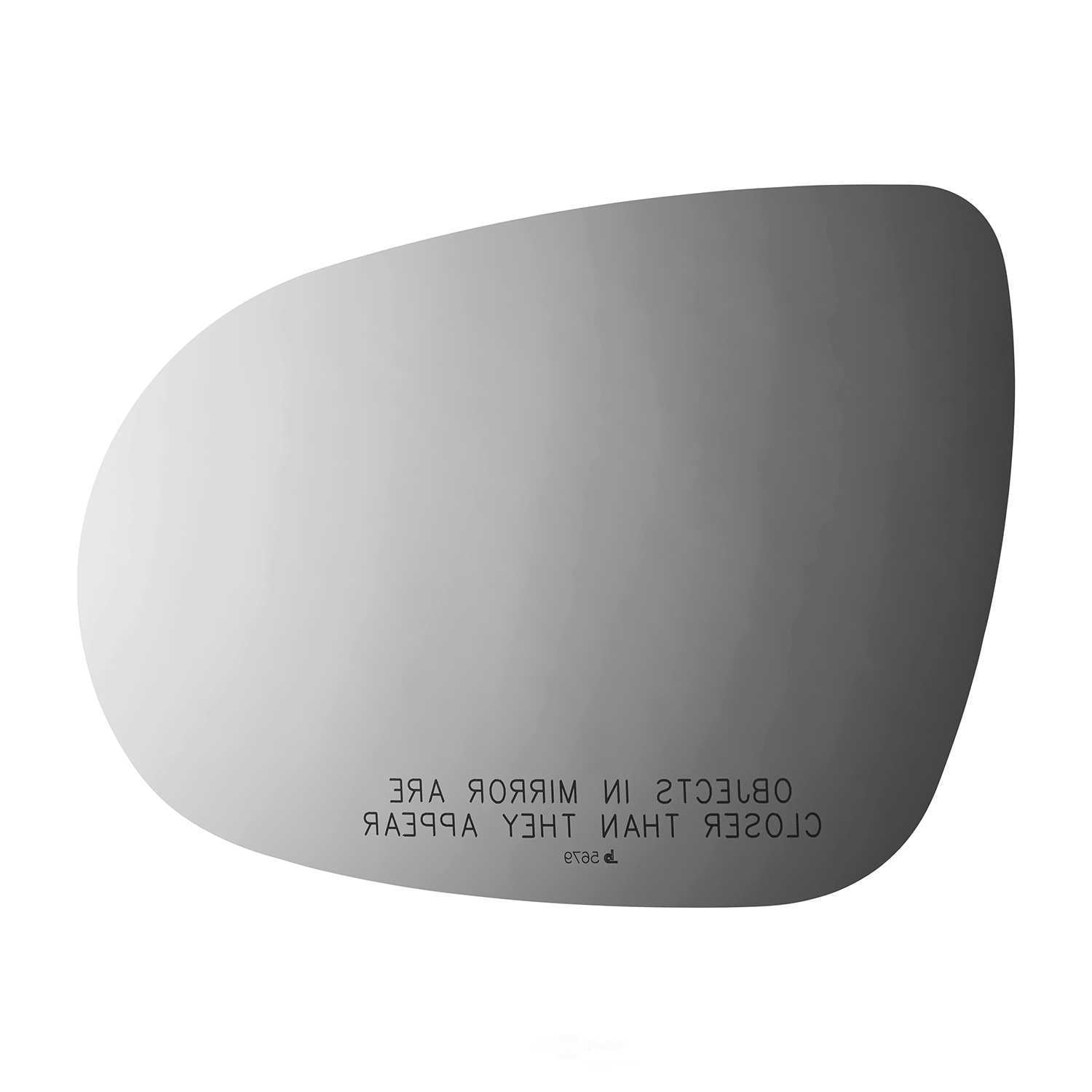 Burco Side View Mirror Replacement Glass - Clear Glass - 5679