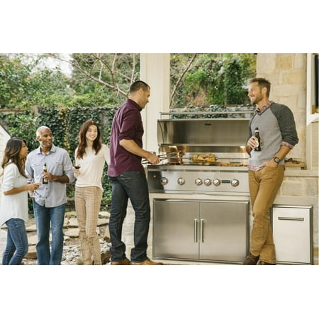 Coyote Outdoor Living - 26" Double Access Doors - Silver