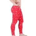 thumbnail image 1 of Jumpingount Ropa interior para hombre, mallas, pantalones de algodón elásticos a la moda, pantalones cómodos, capa base absorbente de sudor, ropa de Ropa interior estrella Roja METRO Jumpingount AP013663-07, 1 of 6