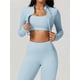 thumbnail image 3 of Chaqueta de Yoga for mujer, chaqueta de Yoga deportiva for correr al aire libre con cremallera, chaqueta de manga larga, ropa de Yoga de secado rápido for niñas, 3 of 6