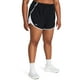 thumbnail image 1 of Pantalones cortos Under Armour para mujer Fly by negro/blanco/reflectantes 3XL, 1 of 2