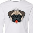 thumbnail image 4 of Inktastic Cute Pug Puppy Dog Long Sleeve Youth T-Shirt, 4 of 5