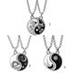 thumbnail image 3 of Collar Yin Yang personalizado con colgante de sol y luna, joyería adecuada para parejas - 3 - Código de producto 46585 3, 3 of 5