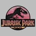 thumbnail image 2 of Women's Jurassic Park Logo Sunset  Graphic T-Shirt, 2 of 4