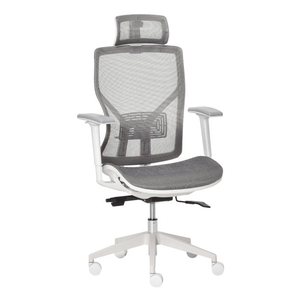 Vinsetto High Back Ergonomic Office Chair With Breathable Mesh Fabric And Wheels Com Ergonomic Office Chair, White Ergonomic Office Chair Canada