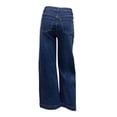 thumbnail image 3 of Jeans Quarry Para mujer, Jeans Straight Stone medio Talla 7, 3 of 4