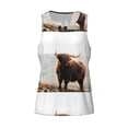 thumbnail image 5 of Sigee Yak for Men's Workout Tank Top, Athletic Gym Sleeveless Shirt - Quick Dry, Lightweight, Breathable 4X-Large, 5 of 9