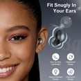 thumbnail image 5 of 2026 Sleep Earbuds Bluetooth 6.0 in Ear, Mini Sleep Headphones with Sleep Monitor and APP, Small Earplugs for Side Sleepers, 48H Playtime Sleep Earphones with Sleep Mode, Personal Alarm, Black, 5 of 9