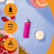 BIC Classic Pocket Lighter, Assorted Colors, 6 Count