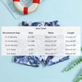 thumbnail image 3 of Pretxorve Boys Swimsuit Bottoms Print Casual Sporty Cut for Beach Outdoor Leisure Scene Swimwear, 3 of 4