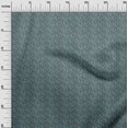 thumbnail image 3 of oneOone Cotton Cambric Teal Green Fabric Nautical Dress Material Fabric Print Fabric By The Yard 42 Inch Wide, 3 of 4