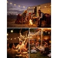 thumbnail image 7 of Brightown Outdoor String Lights - Globe Patio Lights 30 Ft with 30 G40 Shatterproof Bulbs, Waterproof Connectable Dimmable Commercial Hanging Lights for Backyard, Bistro, Porch, Cafe, Deck, 7 of 7