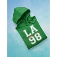 thumbnail image 3 of California Los Angeles 98 Banner Hoodie Men -Image by Shutterstock, Male Large, 3 of 4