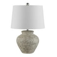 thumbnail image 2 of Safavieh Ledger 15 in 1-Light Contemporary Light Gray Table Lamps White Transitional Shades, 2 of 5