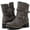 Gray-21YY07, variant on GLOBALWIN Fashion Ankle Boots for Women Black 5.5M