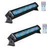 2 American DJ MEGA BAR 50RGB RC LED 7-Channel DMX Wash Lights w/Wireless Remote