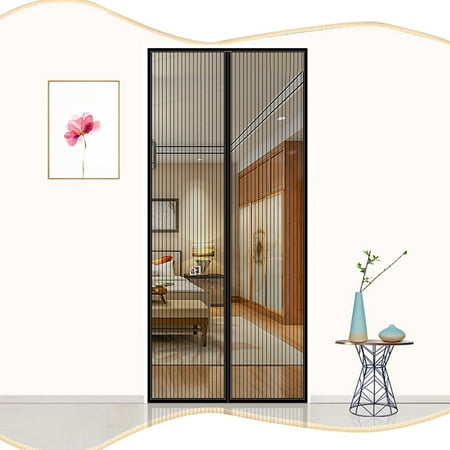 Cuh Mosquito Screen Door Magnetic Mesh Fastening Flying Insect Door Curtain Fly Screen Bug Net