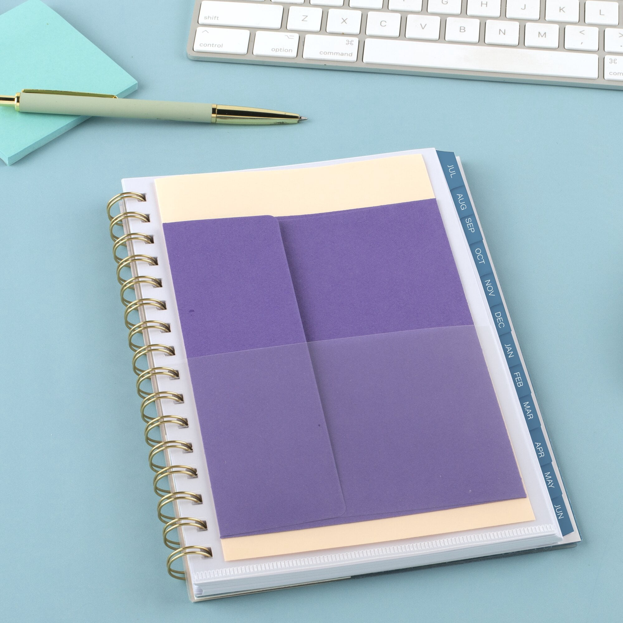 Mead Cambridge Oceana Academic 2026-2027 Weekly Monthly Planner Small 5 12 x 8