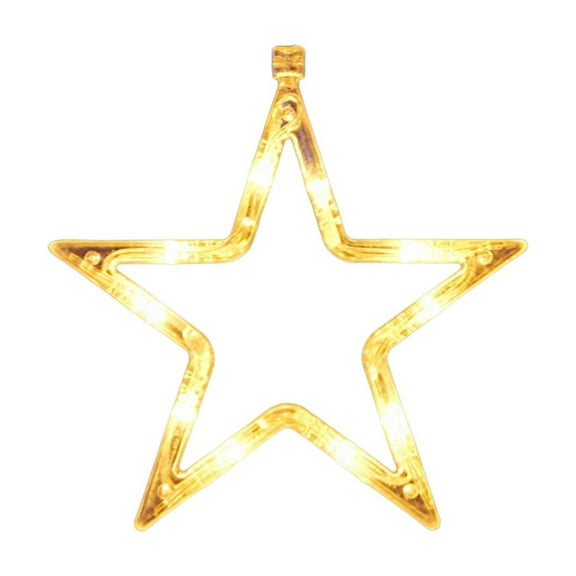 Cheapark Battery-Powered Christmas LED Suction Cup Lights - Snowman/Tree/Snowflake Design for Bedroom Window, Warm White Holiday Decor