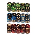 thumbnail image 1 of Dados de 6 caras,Juego de dados de juego de 6 caras,Juegos de dados para familias,Dados de seis caras 16 mm,Juego de dados de 16 mm,Mesa de juego de dados,Dados de juego de fiesta, 1 of 8
