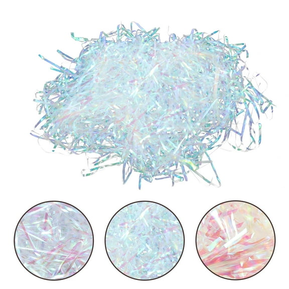 Amosfun Clear Confetti Paper Silk Box Filler Set for Party Decorations, Wrapping, and Event Celebration Supplies