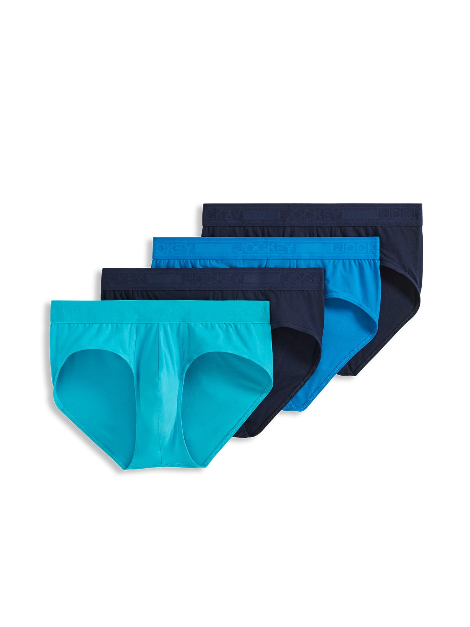 Jockey Essentials Cotton Stretch Men's 4 Pack Brief