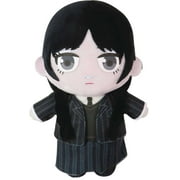 Wednesday - Wednesday Addams Button Eyes Plush 8"H