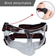 thumbnail image 3 of Baloncesto Nariz Guardia Protector facial Baloncesto Mascarilla, Correa ajustable Durable Estilo A Zulema protector de nariz de baloncesto, 3 of 8