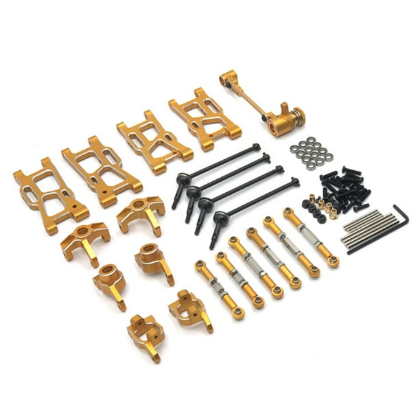 Tholdsy RC actualización en forma de C asiento delantero trasero camión rodamiento copa de dirección conjunto de modificación accesorios Kits de construcción modelo Oro