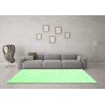 thumbnail image 3 of Ahgly Company Indoor Rectangle Abstract Emerald Green Contemporary Area Rugs, 8' x 10', 3 of 4