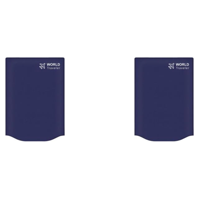 Yuarrent Funda de equipaje de viaje Maleta impermeable Bolsa de protección Azul oscuro 20 pulgadas 2piezas