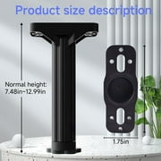 Ikerall Bed Support Legs, 4-Pack Adjustable Replacement Feet (7.48-13 Inch) for Large Bed Frame Slats – Plastic Bed Frame Legs