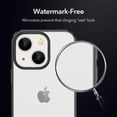 thumbnail image 4 of Funda ESR Project Zero para iPhone 14 y 13 Transparente Negro, 4 of 6