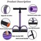 thumbnail image 5 of Abdominal Trainer, Sit-Up Training Equipment, Bodybuilding Expander, Full Body Trainer for Home, 6 Tubes, Elastic Pull Rope, Multifunctional Leg Exerc, 5 of 5