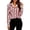 Red, variant on CBASIHI Womens Striped Button Down Shirts- Loose Fit Casual Trendy Collared Long Sleeve Fall Tops Black Size S-2XL