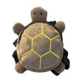 thumbnail image 3 of Arnés de mochila para perros, bolsa de transporte para mascotas con forma de tortuga, linda mochila transpirable para cachorros, mochila de senderismo Marrón, 3 of 8