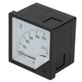 thumbnail image 2 of Needle Volt Panel, AC 0-500V Standard Design Square Analog Voltmeter  For Equipment, 2 of 8