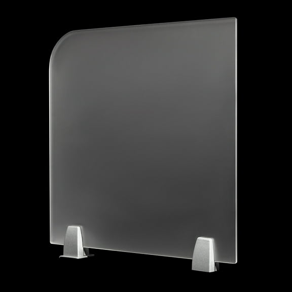 Indoor Office Partition Desk Divider Acrylic Desktop Privacy Panel 17*18*2 in