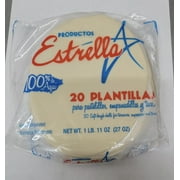 Estrella Plantillas Blanca Empanadillas Pastelillos, 27 oz., 20 Count